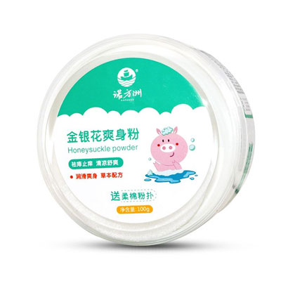 諾方洲 寶寶金銀花爽身粉